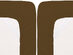 Super-Soft 1800 Series Bamboo Blend 3-Piece Sheet Set (Chocolate/Twin)