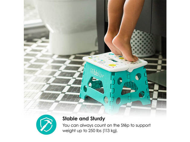 bbluv B0114P Step - Folding Step Stool - Pink