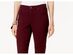Style & Co Women's Curvy-Fit Skinny Fashion Jeans Red Size 14