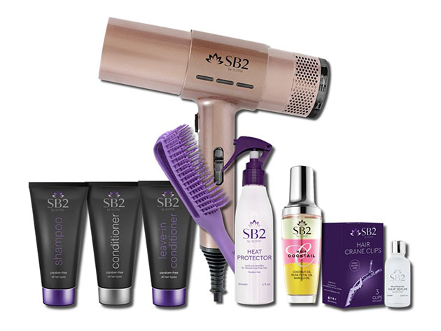Air Pro Blow Dryer + Styling Set (Rose Gold)