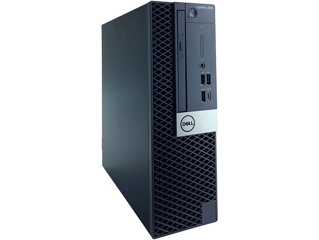 Dell Optiplex 7060 Desktop | Hexa Core Intel i5 (3.2) | 16GB DDR4 RAM | 500GB SSD | Windows 11 Pro | New 24" LCD Monitor (Refurbished)