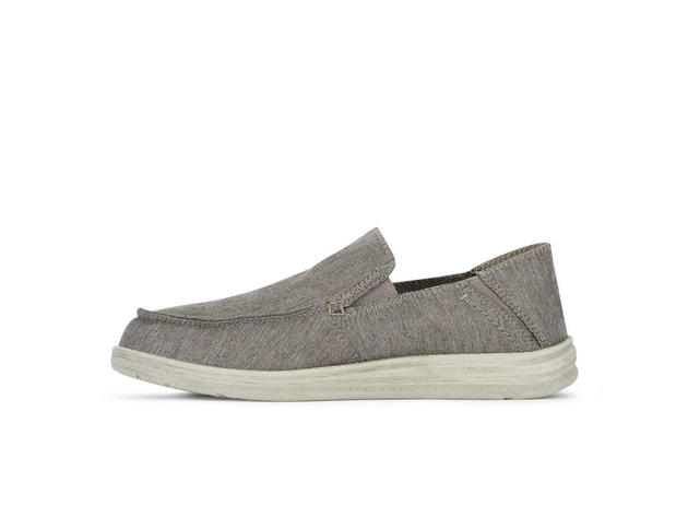 Dockers Mens Ferris Loafer Shoe with 4-Way Stretch - 7 M Grey