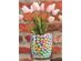Afloral Clear Cylinder Glass Vase 5" x 5"