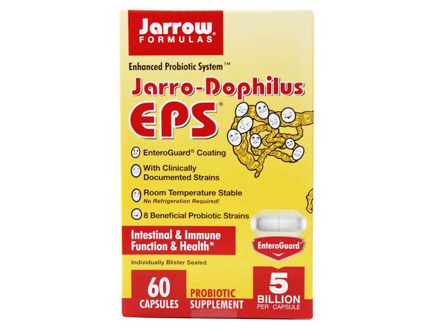 Jarrow Formulas - Jarro-Dophilus + EPS Probiotic Supplement 5 Billion CFU - 60 Vegetarian Capsules