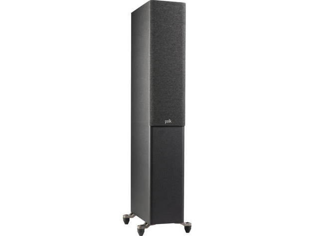 Polk Audio R500BK Reserve R500 Compact Floorstanding Loudspeaker (Black, Single)