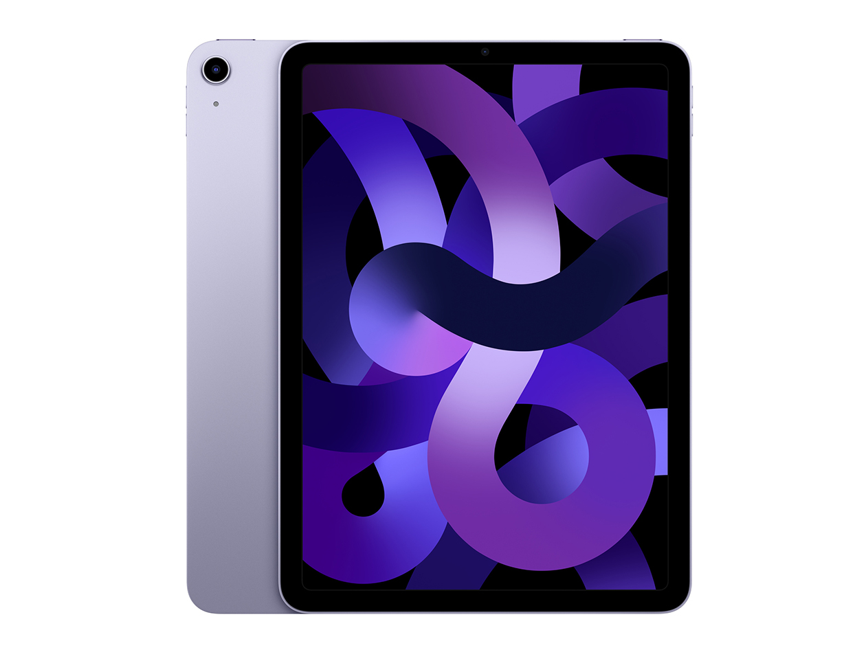 Apple iPad Air (2022) 5th Gen 64GB Wi-Fi Purple (Refurbished)