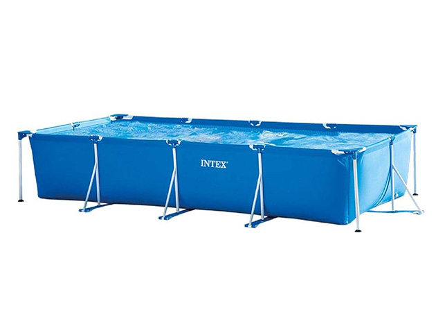 Intex® Inflatable Outdoor Pool (Rectangular/14.75'x14.75')