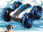Amphibious Remote Control Car for Kids with 2.4 GHz 4WD (Blue)
