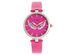 Bertha Micah Leather-Band Watch (Pink)