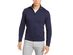 Alfani Men's Solid Quarter-Zip Sweater Dark Gray Size Medium