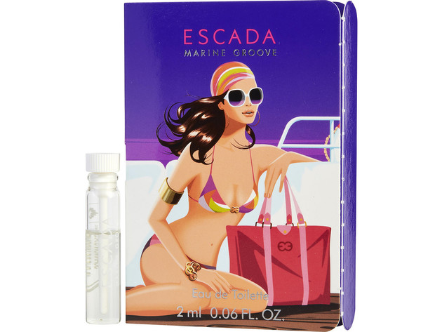 ESCADA MARINE GROOVE by Escada EDT VIAL ON CARD for WOMEN ---(Package Of 4)