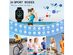 1.69'' HD Touch Screen Fitness Tracker Smartwatch for Android & iOS