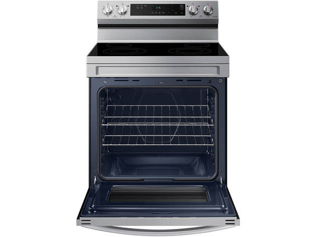 Samsung NE63A6111SS 6.3 Cu. Ft. Stainless Steel Freestanding Electric Range Oven