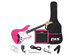 LyxPro 39" Electric Guitar (Right-Handed/Pink)
