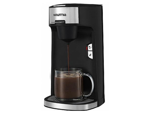 Coffee Machine, Gourmia GCM4700 Coffee Maker With Built In Grinder