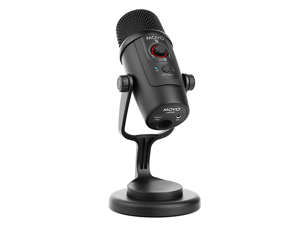 brud Foster Skrøbelig Movo UM300 Multipattern USB Desktop Microphone | ClickOnDetroit
