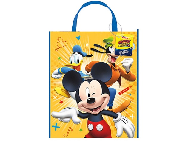 Tote Bag - Mickey Mouse - 13 Inch X 11 Inch - Plastic - 1ct - New