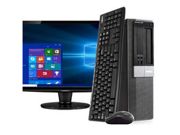 Dell Optiplex 980 Desktop Computer PC, 3.10 GHz Intel i5 Dual Core Gen 1, 8GB DDR3 RAM, 500GB Hard Disk Drive (HDD) SATA Hard Drive, Windows 10 Home 64bit (Renewed)