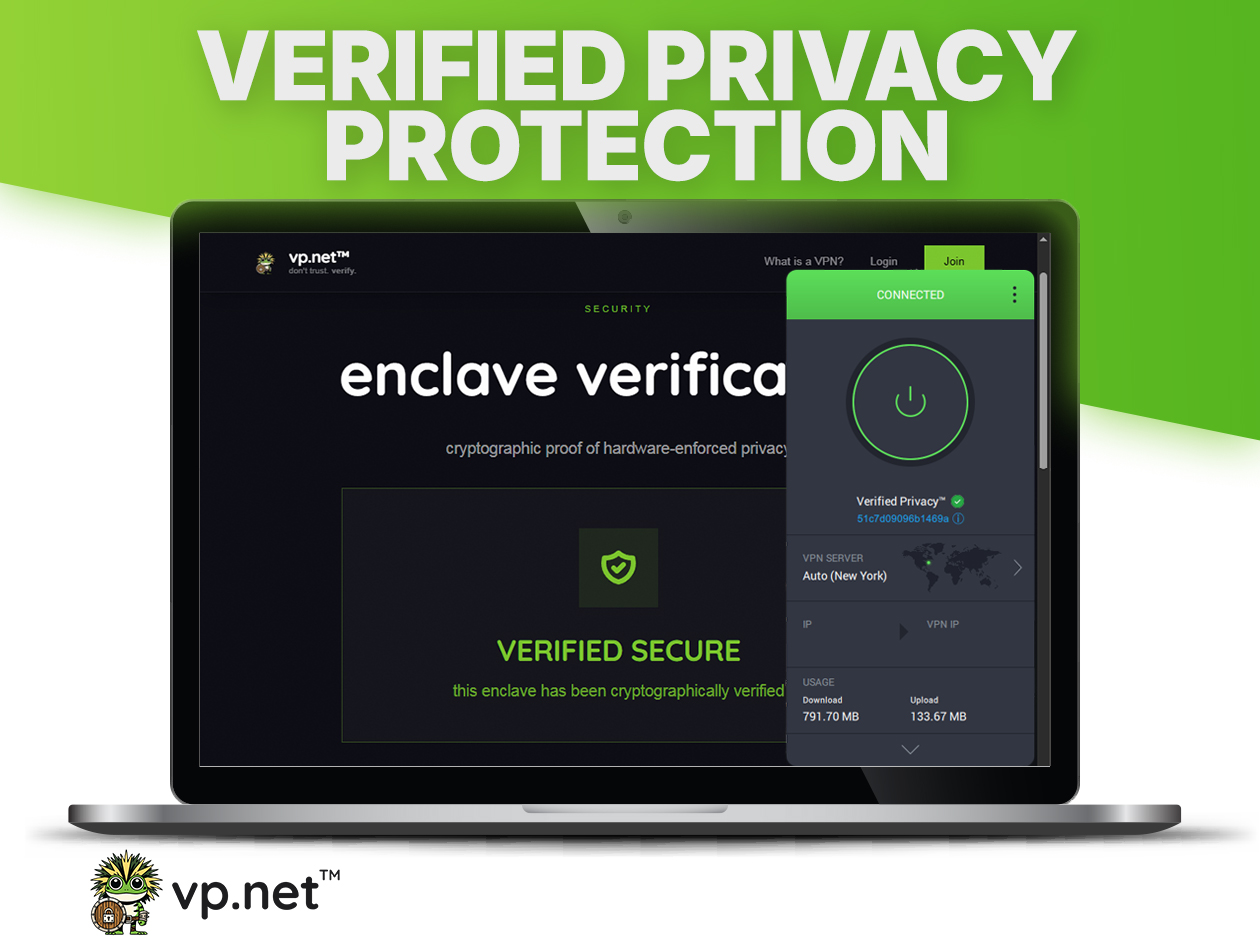 VP.NET VPN: 3-Year Subscription