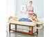 Costway Massage Table Bed Warmer Heating Pad w/5 Heat Settings & Digital Timer 72''x30'' - White