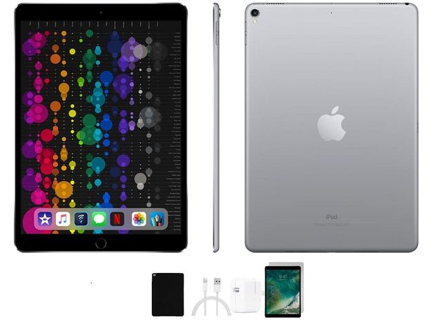 Apple iPad Pro 10.5" (2017) 256GB WiFi & Cellular (Refurbished) Bundle