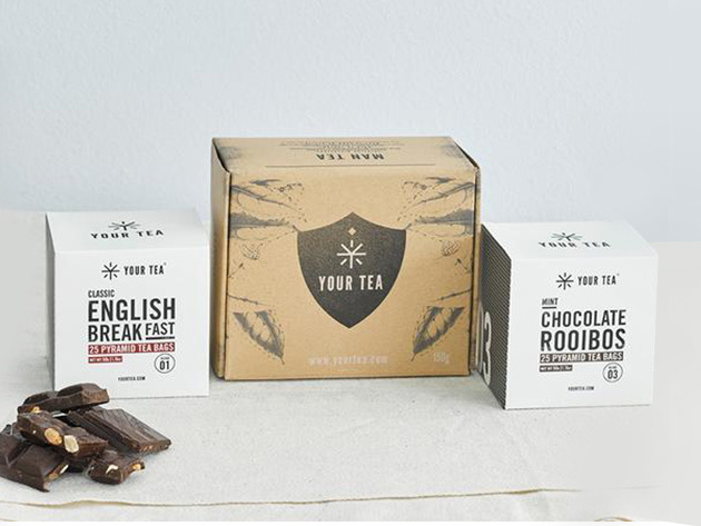 The Dad Tea: English Breakfast Tea & Mint Choc.