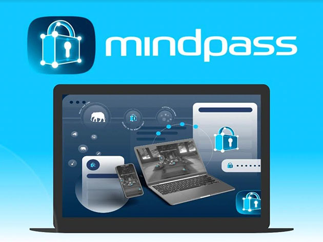 Mindpass Password Manager: Unlimited Plan (5-Yr Subscription)