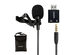 Movo Lavalier Universal Computer Microphone with USB Adapter