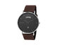 Matte Gray/Saddle Leather Awristacrat Watch (40mm)