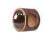 MyZoo Spaceship Gamma: Wall-Mounted Cat Bed (Walnut/Open on the Right)