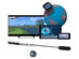 Phigolf Home Golf Game Simulator Sensor & Generic Swing Stick Set (Open Box)