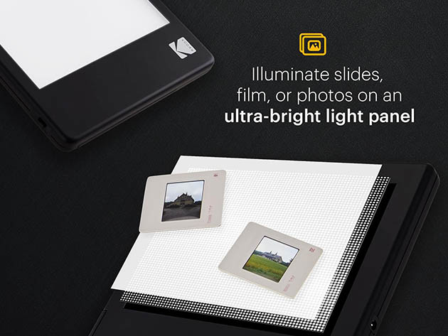Kodak LED 7" x 5" Light Box for Negatives, Slides, Film & Artwork