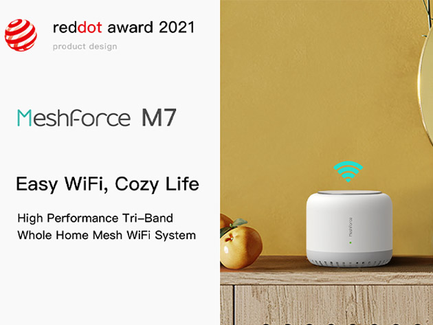 Meshforce M7 Tri-Band Mesh WiFi System