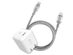 OMNIA X1 USB-C to Lightning Fast Charging Kit + PeAk II C200B Cable (White)