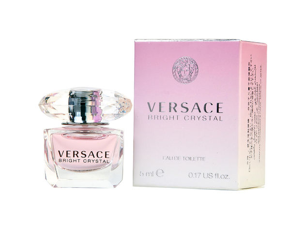 Versace Bright Crystal By Gianni Versace Edt .17 Oz Mini For Women (Package Of 6)