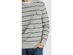 Nautica Men's Navtech Crewneck Striped Sweater Gray Size XX Large