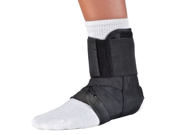 Hely & Weber 314 Webly Zap Ankle Brace with Elastic Strap Closure, Improves Compression and Gives a Clean Appearance, Small, Black