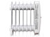 Costway 700 W Portable Mini Electric Oil Filled Radiator Heater 7-Fin Thermostat Home White