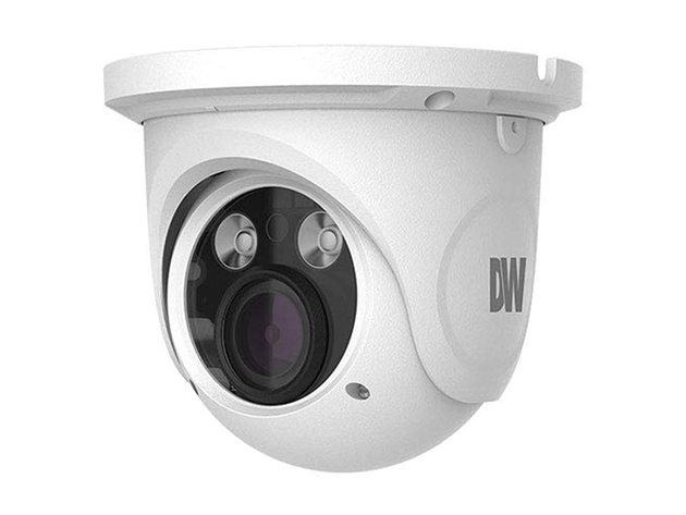 MEGApix 4MP turret IP camera with 3.3~12mm vari-focal lens with remote auto-focus and video analytics and IR, Digital Watchdog DWC-MTT4WIA