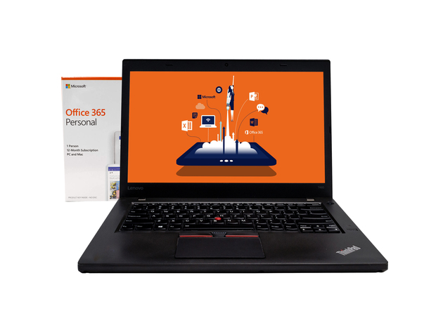 Lenovo ThinkPad T460s Laptop Computer, 2.40 GHz Intel i5 Dual Core Gen 6, 8GB DDR4 RAM, 256GB SSD Hard Drive, Windows 10 Home 64 Bit, 14" Widescreen Screen (Renewed)