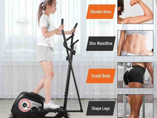 NAIPO Adjustable Elliptical Exercise Machine | Cracked