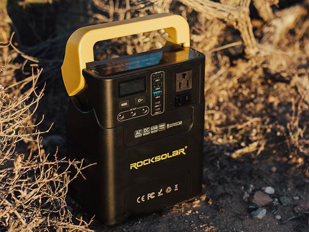 ROCKSOLAR Adventurer RS328 100W Portable Power Station