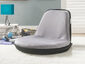 Loungie Quickchair Mesh Floor Chair  - light grey/black