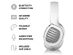 Aduro KeyNote Foldable Wireless Headphones (White/Silver)