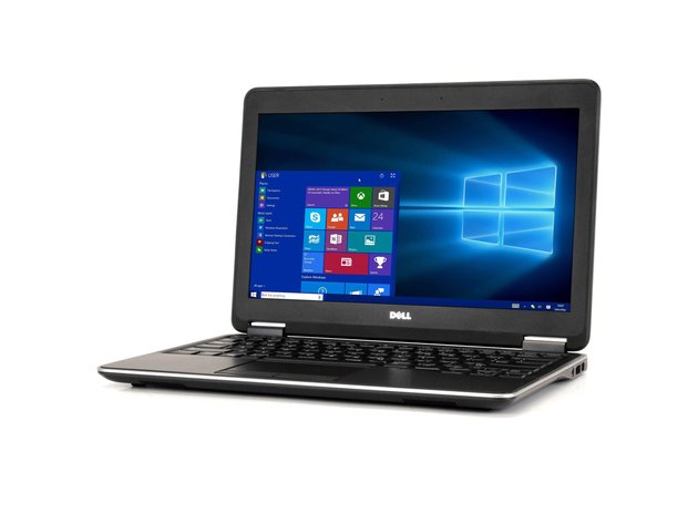 DELL Latitude E7240 Laptop Computer, 2.10 GHz Intel i7 Dual Core Gen 4, 16GB DDR3 RAM, 256GB SSD Hard Drive, Windows 10 Professional 64 Bit, 12" Screen (Refurbished Grade B)