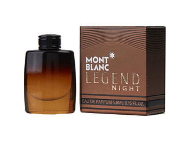 MONT BLANC LEGEND NIGHT by Mont Blanc EAU DE PARFUM .15 OZ MINI For MEN