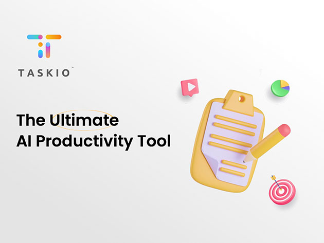 Taskio: The Ultimate AI Productivity Tool: Lifetime Subscription