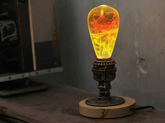 E.P. Eco-Friendly LED Light Bulb + Metal Base (Solar Corona)