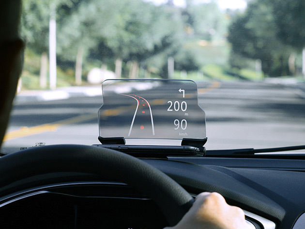 HUDWAY Glass Heads-Up Navigation Display
