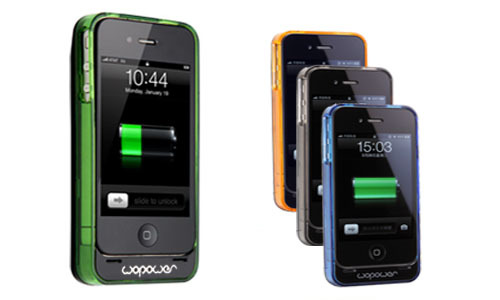iPhone 4/4S Solar Charger Battery Case